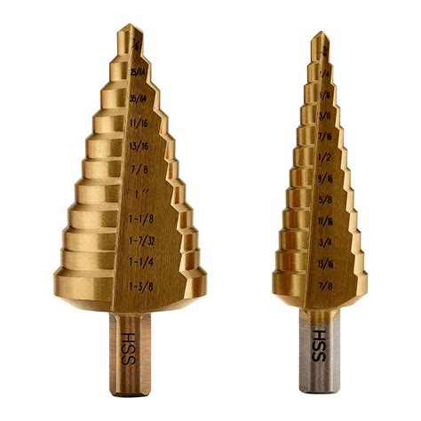 sheet metal step drill bit|15 16 step drill bit.